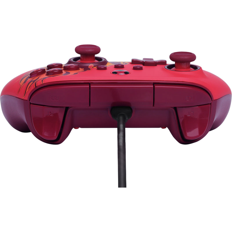 Chargez l'image dans la visionneuse de la galerie, Powera advantage controller met kabel voor de xbox series x|s - rood vuur (rood, xbox series x|s, xbox one, pc)
