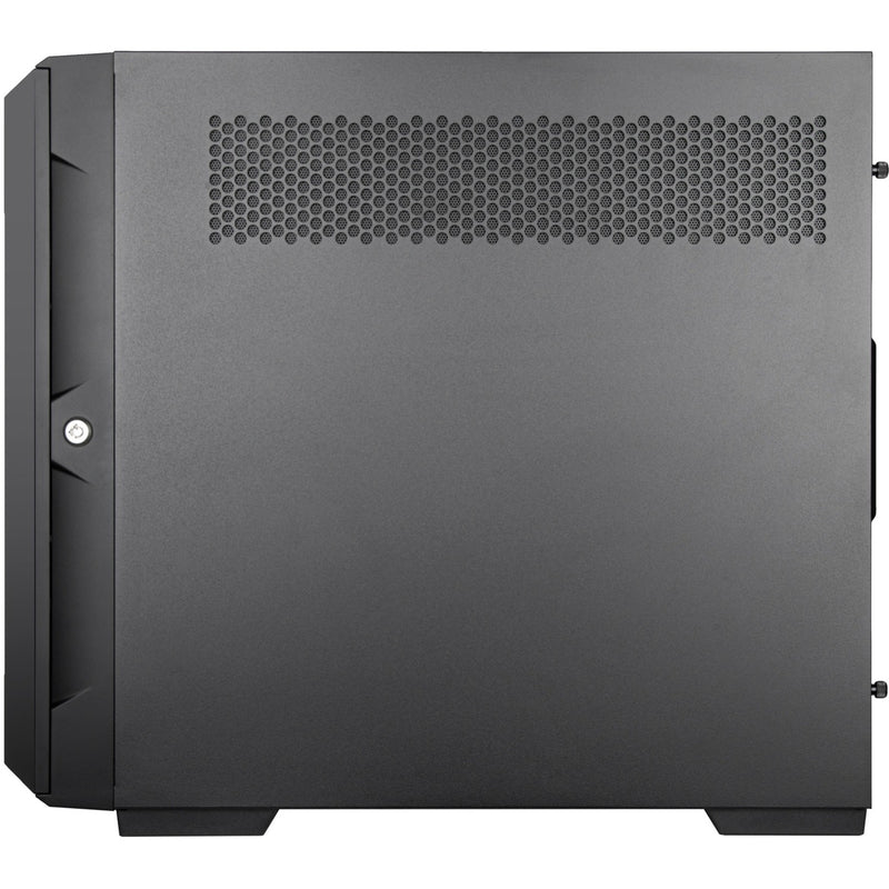 Load image into Gallery viewer, Silverstone cs382 mini tower behuizing (zwart | 2x usb-a | 1x usb-c)
