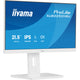 Iiyama prolite xub2293hsu-w7 21.5 monitor (wit (mat), hdmi, displayport, 2x usb-a)