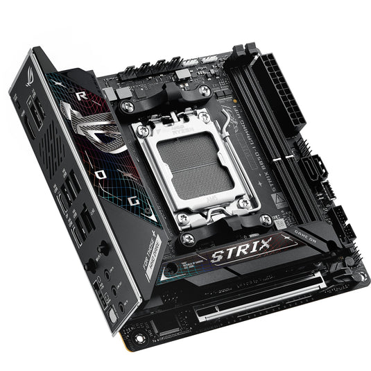Asus rog strix b850-i gaming wifi socket am5 moederbord (2.5gb-lan, wi-fi 7, bt, sound, mini-itx)