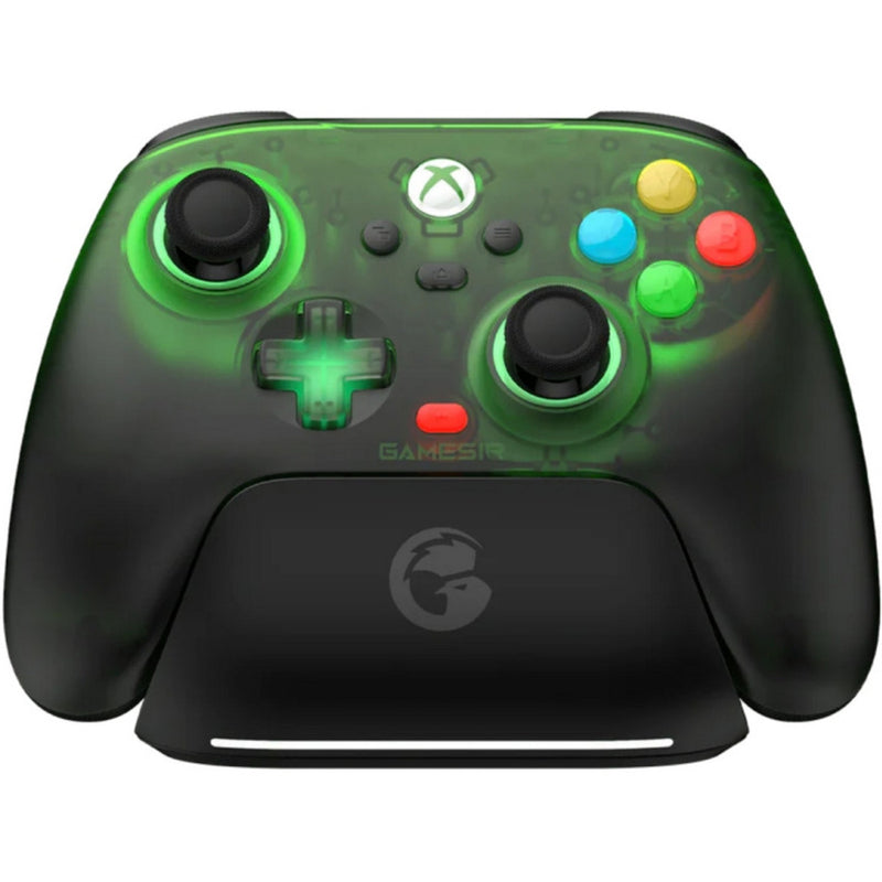 Afbeelding laden in galerijviewer, Gamesir g7 pro wireless controller - retro green (donkergroen transparant, xbox series x|s, xbox one, android, pc, 2.4ghz bluetooth usb)
