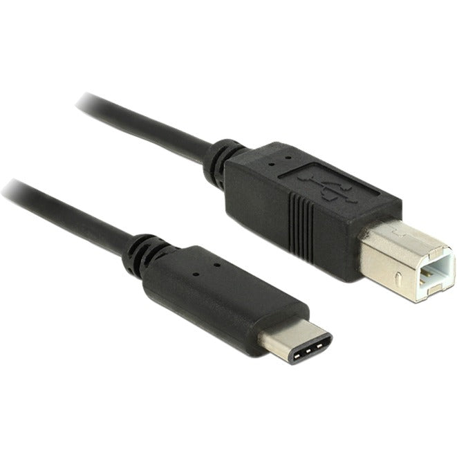 Load image into Gallery viewer, Delock usb-c 2.0 > usb-b kabel (zwart, 1 meter)
