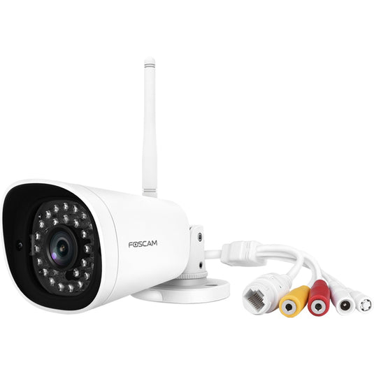 Foscam g4p super hd wifi buitencamera (wit, 4 mp, 2k, wlan)