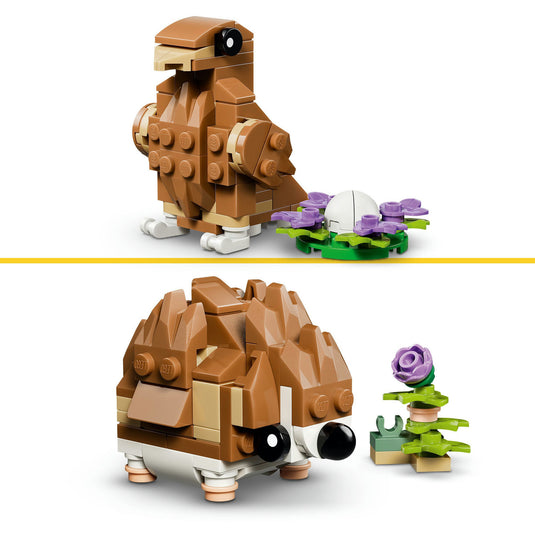 Lego creator 31376 schattige hamster met bloem