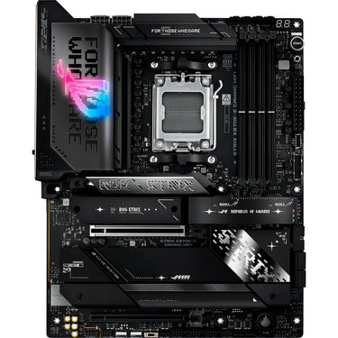 Asus rog strix x870e-e gaming wifi socket am5 moederbord (5gb-lan, wi-fi 7, bt, sound, atx)