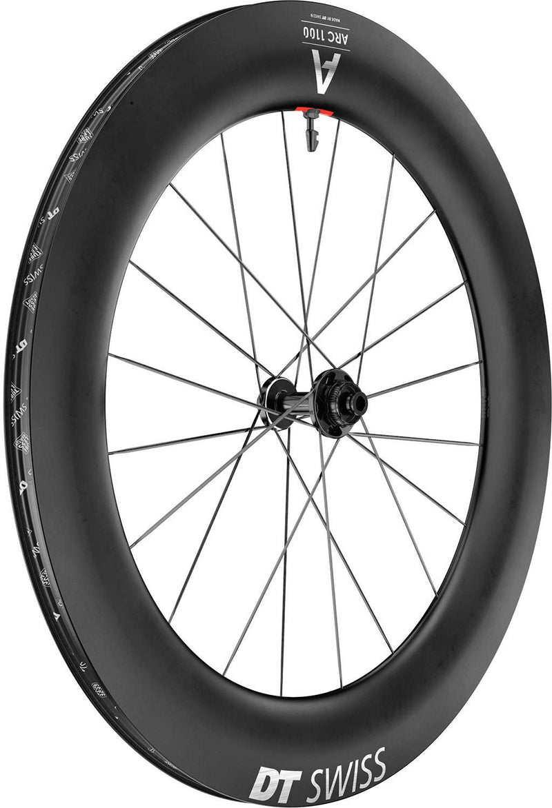 Load image into Gallery viewer, Dt swiss arc 1100 dicut® 85 28 disc cl carbon front wheel
