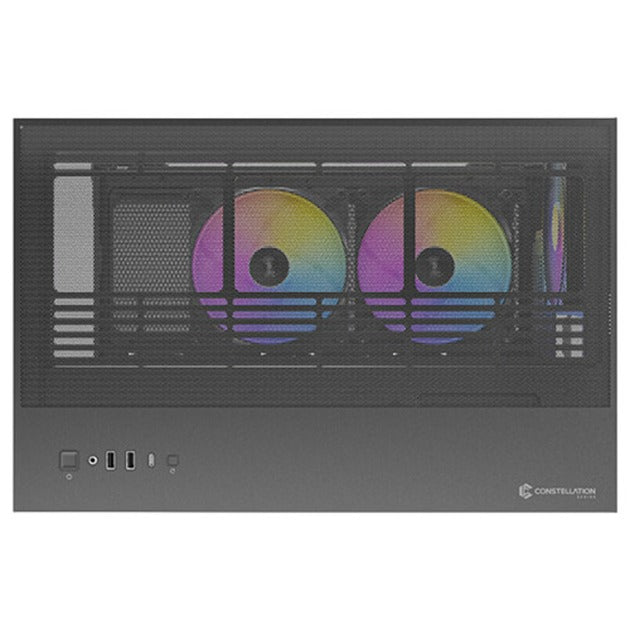 Load image into Gallery viewer, Antec c8 argb midi tower behuizing (zwart | 2x usb-a | 1x usb-c | tempered glass)
