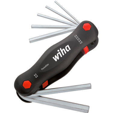 Wiha multitool pocketstar (zwart, 7-delig, sb-versie met euroslot ophanger)