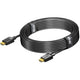 Club 3d gecertificeerde ultra high speed hdmi 2.1 kabel (zwart, 5 meter, 8k)