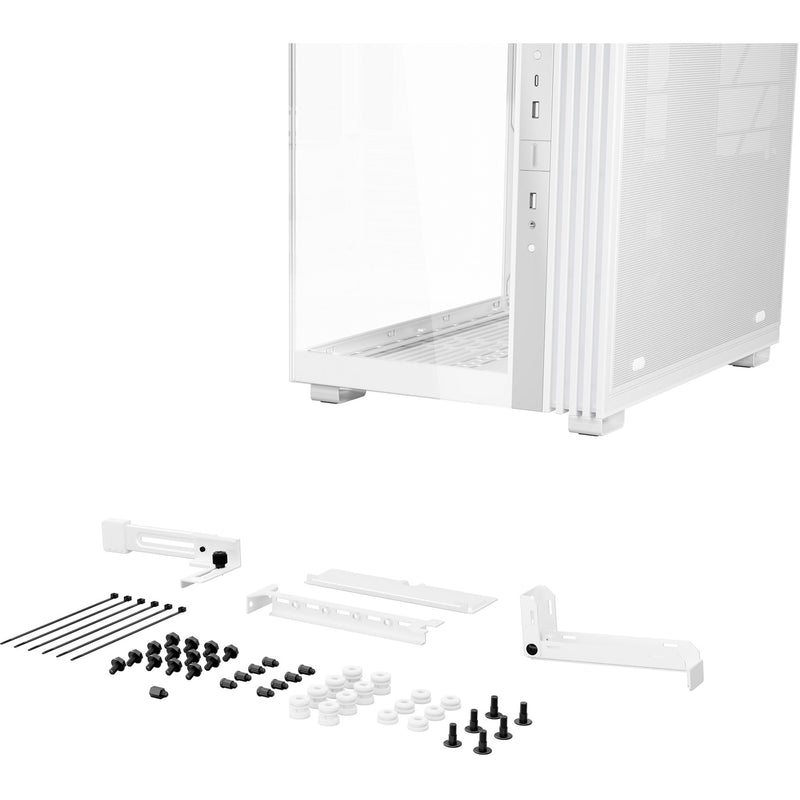 Load image into Gallery viewer, Be quiet! light base 600 lx midi tower behuizing (wit | 2x usb-a | 1x usb-c | rgb | tempered glass)
