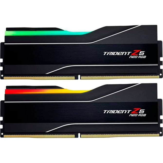 Load image into Gallery viewer, G.skill 32 gb ddr5-6400 (2x 16 gb) kit werkgeheugen (zwart, f5-6400j3239g16gx2-tz5nr, trident z5 neo rgb, expo)
