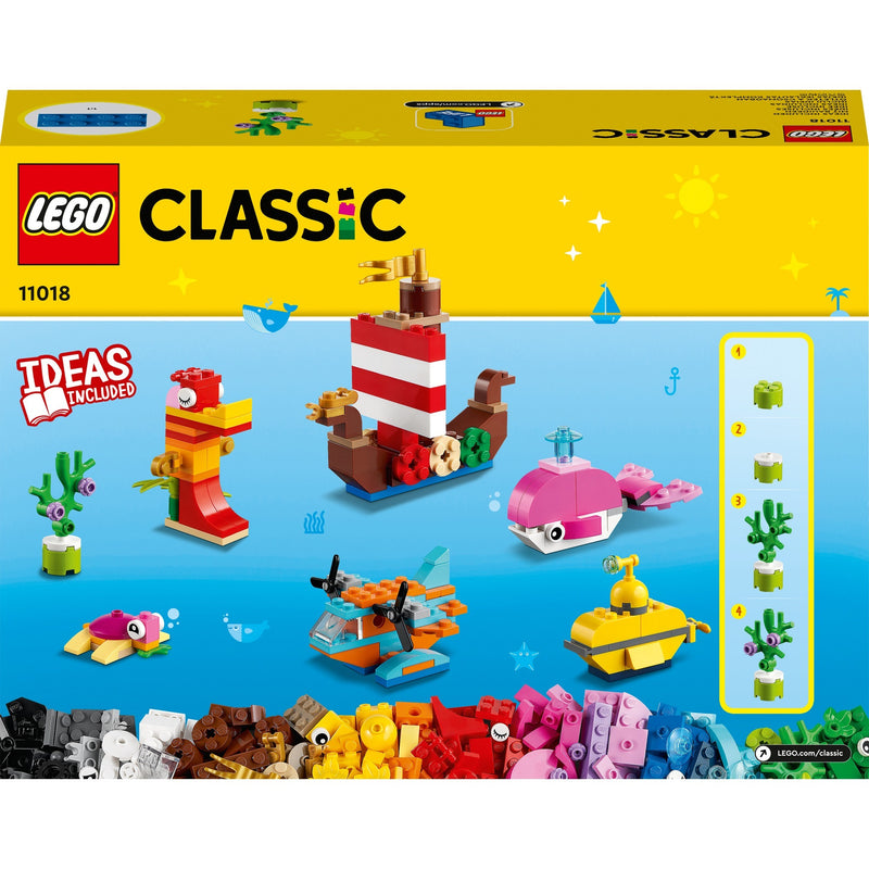 Load image into Gallery viewer, Lego classic - creatief zeeplezier constructiespeelgoed (11018)
