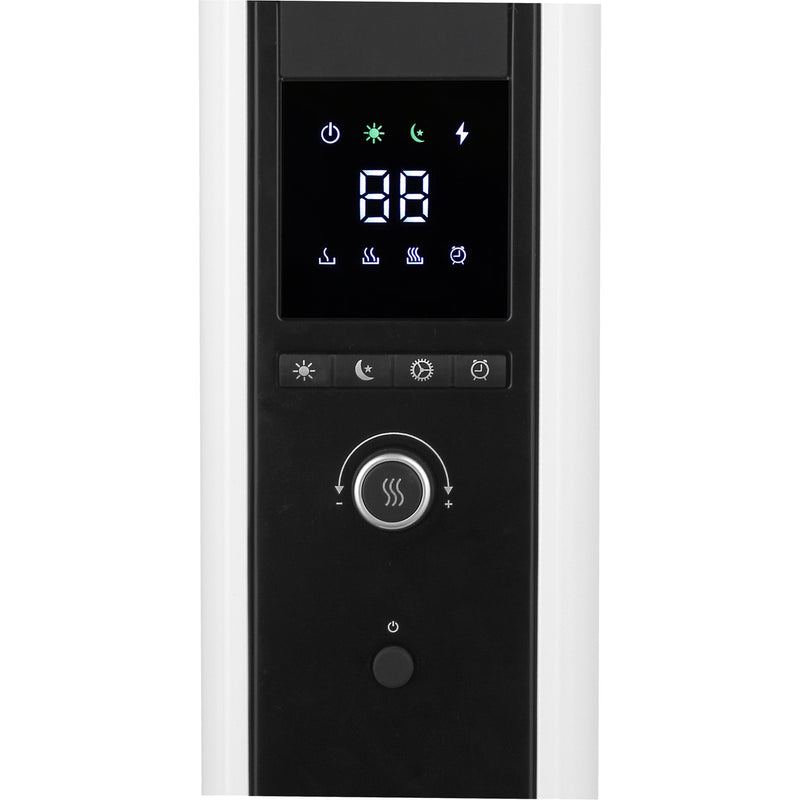 Cargue la imagen en el visor de la galería, Mill olieradiator ab-h1000dn (wit zwart)
