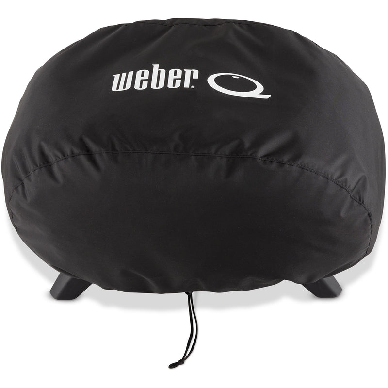 Load image into Gallery viewer, Weber premium hoes voor q1100 1200 beschermkap (zwart)
