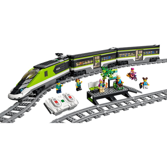 Lego city - passagierssneltrein constructiespeelgoed (60337)