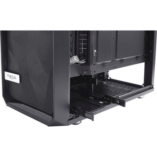Fractal design meshify c midi tower behuizing (zwart | 2x usb-a | tempered glass)