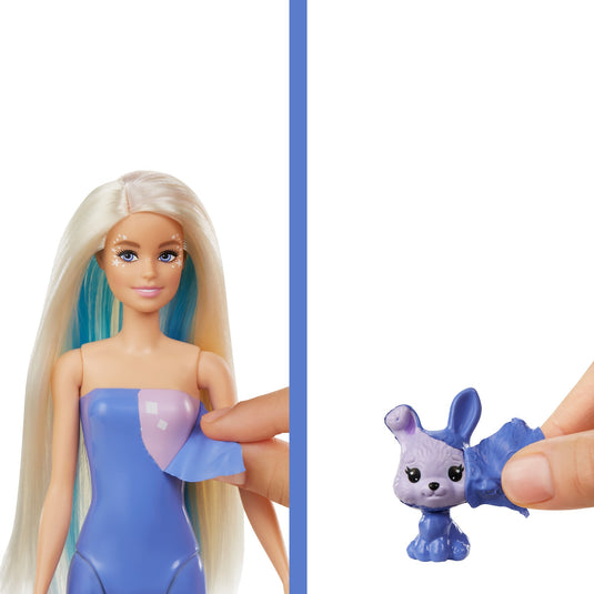 Barbie color reveal - fantasy fashion fee pop