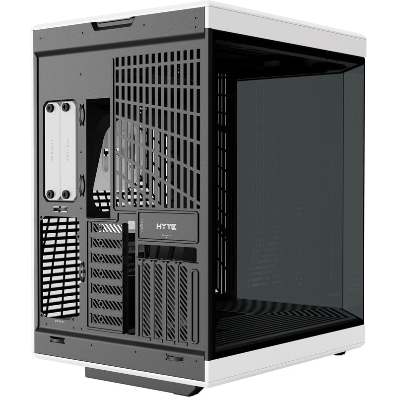 Load image into Gallery viewer, Hyte y70 midi tower behuizing (zwart wit | 2x usb-a | 1x usb-c | tempered glass)
