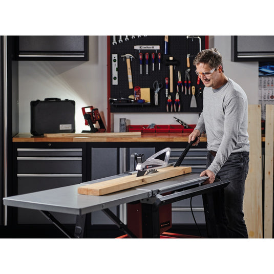 Einhell zaagtafel te-ts 315 u tafelcirkelzaag (rood zwart)