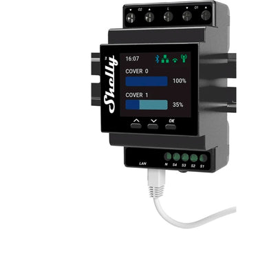 Shelly pro dual cover pm controller bluetooth, wifi