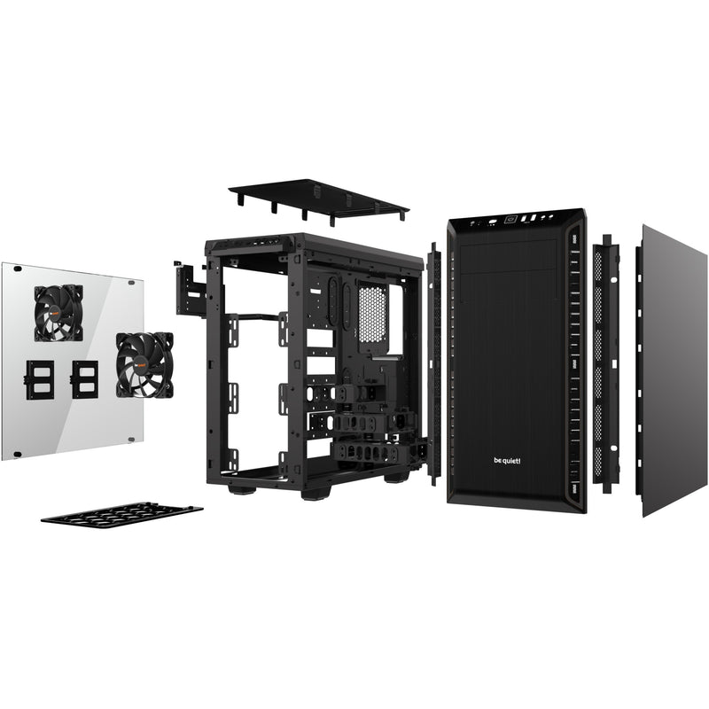 Load image into Gallery viewer, Be quiet! pure base 600 window midi tower behuizing (zwart | 2x usb-a | tempered glass)
