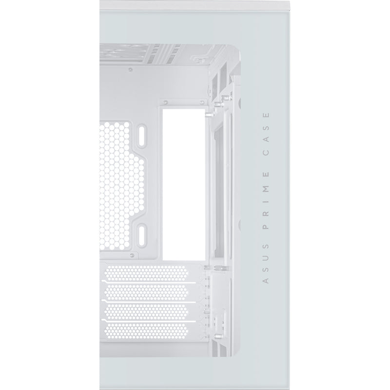 Cargue la imagen en el visor de la galería, Asus prime ap202 midi tower behuizing (wit | 2x usb-a | 1x usb-c | rgb | tempered glass)
