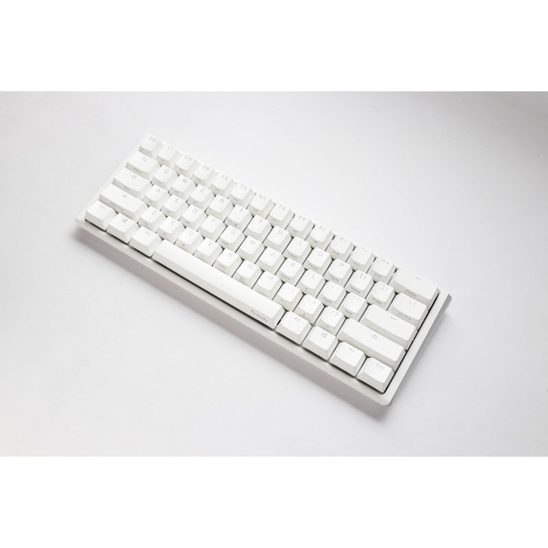 Load image into Gallery viewer, Ducky one 3 classic pure white mini rgb mechanisch toetsenbord (wit, us lay-out (qwerty), cherry mx red, 60%, rgb led, double-shot pbt, hot-swappable, quack mechanics)
