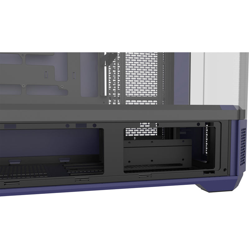 Load image into Gallery viewer, Thermaltake view 600 tg future dusk big tower behuizing (paars zwart | 2x usb-a | 1x usb-c | tempered glass)

