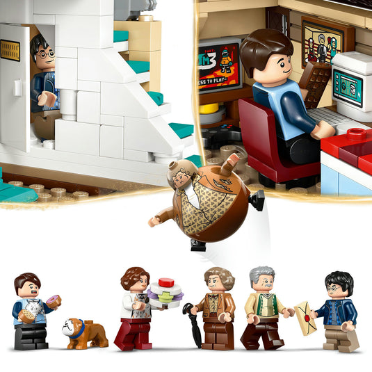 Lego harry potter ligusterlaan: bezoek van tante margot bouwpakket - 76451