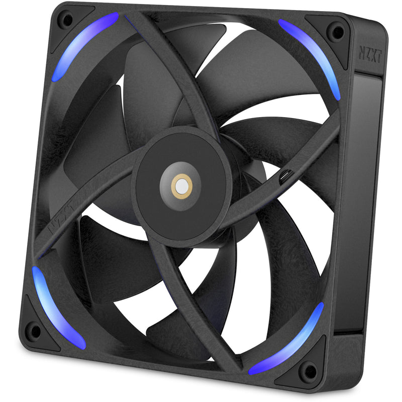 Load image into Gallery viewer, Nzxt f140x rgb case fan (zwart, 140 x 140 x 30 mm, pwm)

