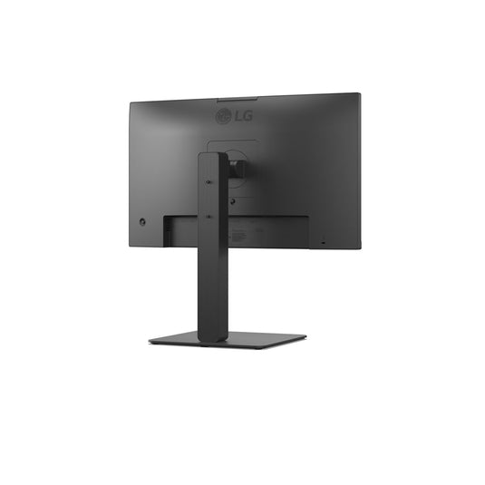 Lg 24ba850 23.8 monitor (zwart, hdmi, displayport, audio, lan, usb-c, webcam)