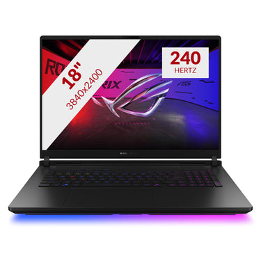 Asus rog strix scar 18 g835lxg-tq378w 18 gaming laptop (zwart | ultra 9 290hx+ | rtx 5090 | 64 gb | 4 tb ssd)