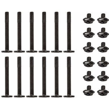 Alphacool radiatorschroeven m3x30 mm m3x5 mm schroevenset (zwart, 24-delig)