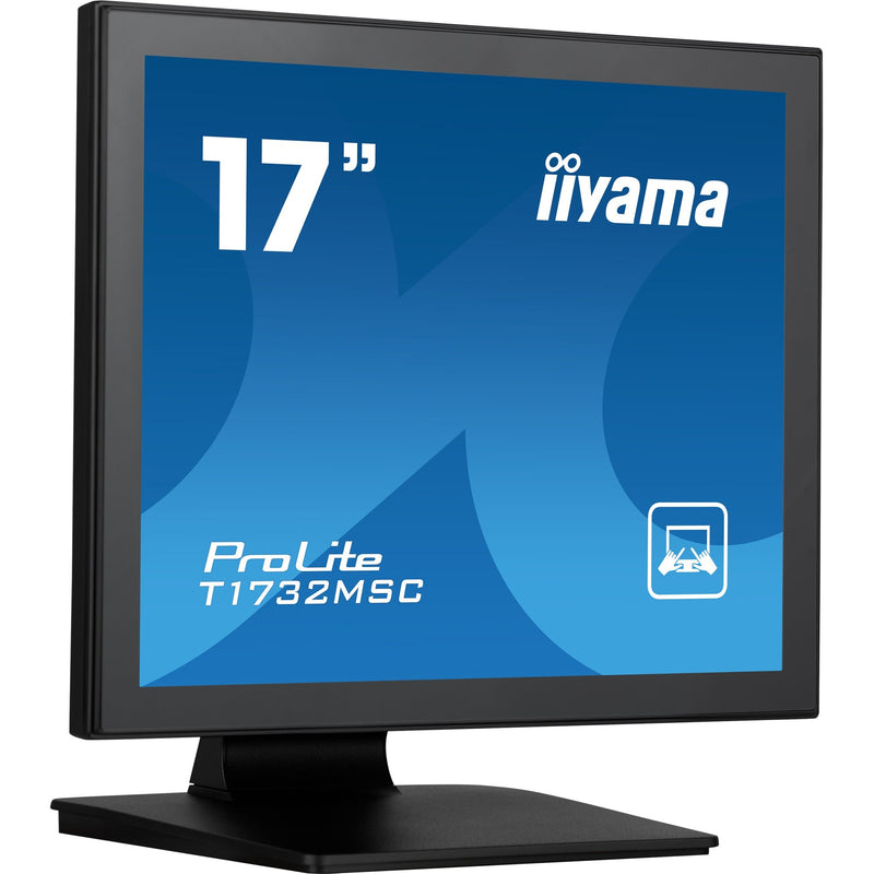Load image into Gallery viewer, Iiyama prolite t1732msc-b1sag 17 touchscreen monitor (zwart (mat), hdmi, displayport, vga, usb-b)
