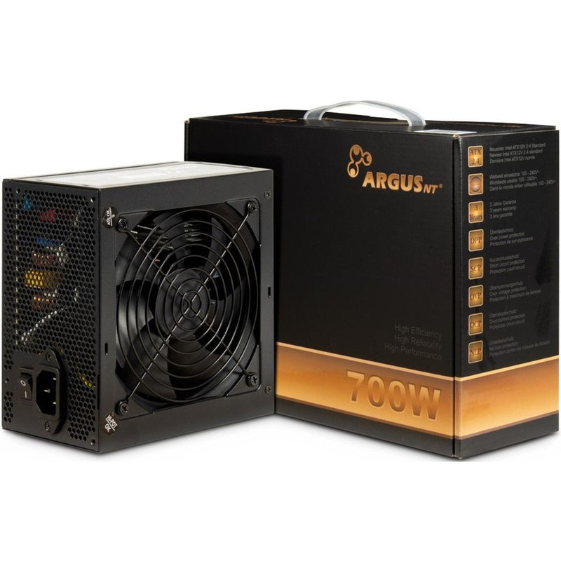 Load image into Gallery viewer, Inter-tech argus bps-700, 700 watt voeding (zwart, 4x pcie)
