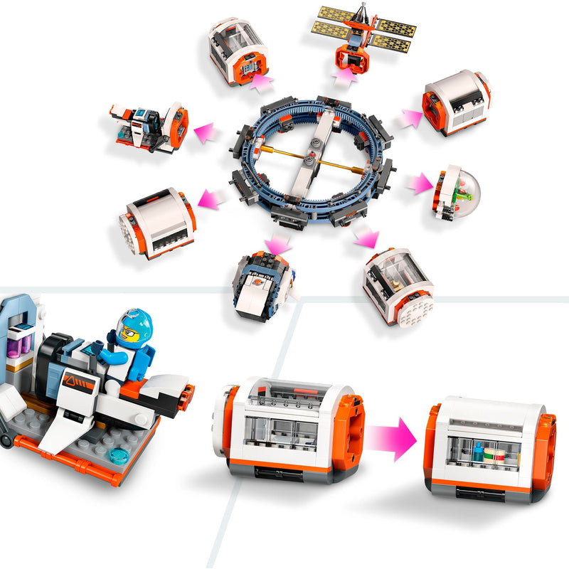 Load image into Gallery viewer, Lego city - modulair ruimtestation constructiespeelgoed (60433)
