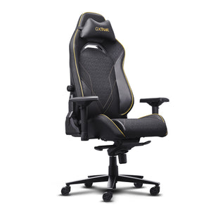 Trust gxt 721 ruya pro premium comfortabele gaming stoel (zwart geel)