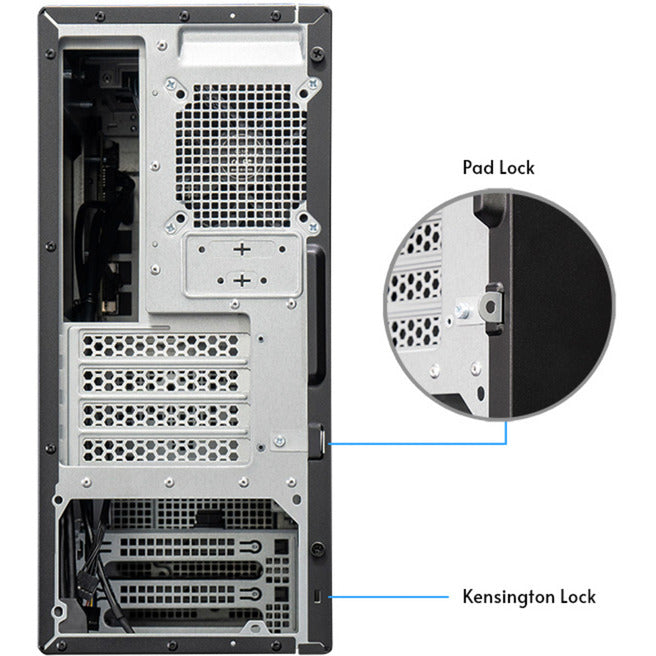 Load image into Gallery viewer, Chieftec uni bs-20b-op mini tower behuizing (zwart | 3x usb-a | 1x usb-c)
