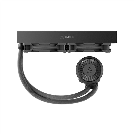 Arctic liquid freezer iii pro 280 waterkoeling (zwart, 4-pins pwm fan-connector)