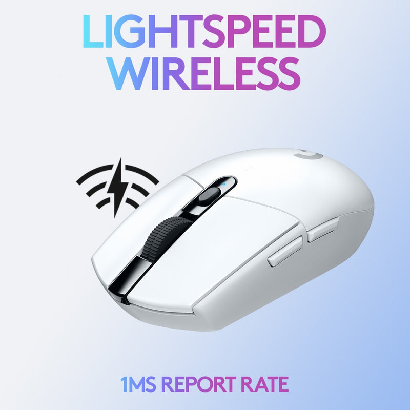 Load image into Gallery viewer, Logitech g305 lightspeed draadloze gamingmuis (wit, 200 – 12.000 dpi)
