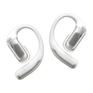 Shokz openfit pro open-ear hoofdtelefoon (wit)