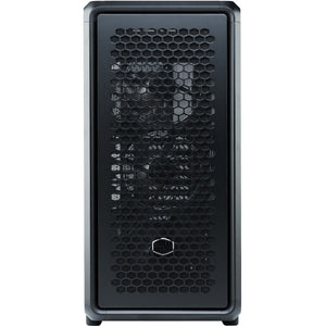 Cooler master masterframe 600 midi tower behuizing (zwart | 2x usb-a | 1x usb-c | tempered glass)