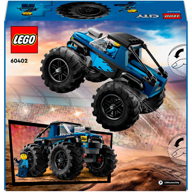 Afbeelding laden in galerijviewer, Lego city blauwe monstertruck - 60402
