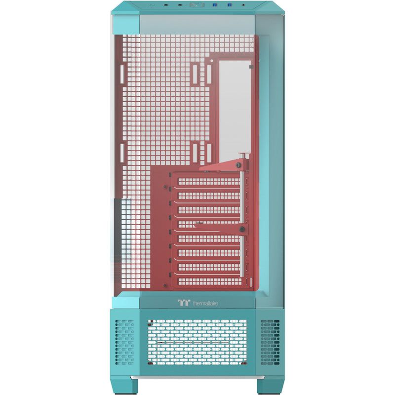 ギャラリービューアに画像をロードする, Thermaltake view 600 tg mint strawberry big tower behuizing (mint bes | 2x usb-a | 1x usb-c | tempered glass)
