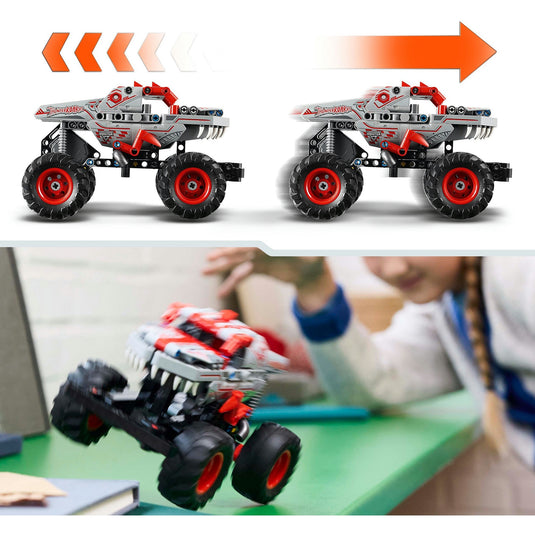 Lego technic monster jam™ thunderroarus™ pull-back truck - 42200