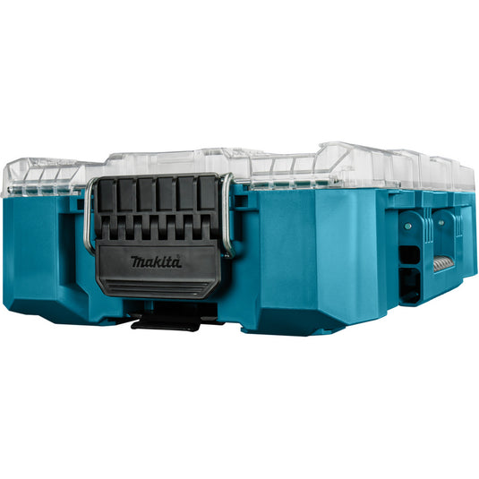 Makita maktrak organizer medium p-91045 gereedschapsbox (blauw zwart)