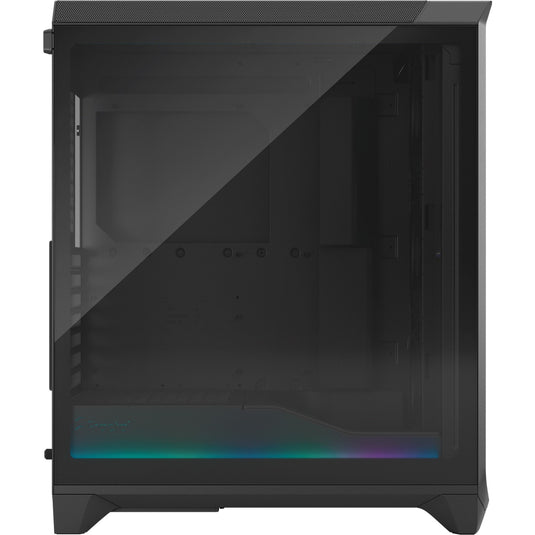 Fractal design meshify 3 ambience pro rgb midi tower behuizing (zwart | 2x usb-a | 1x usb-c | rgb | tempered glass)