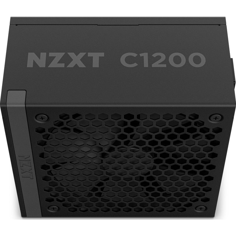 Load image into Gallery viewer, Nzxt c1200 gold atx 3.1 modulaire 1200 watt voeding (zwart, 1x 12v-2x6, 3x pcie)

