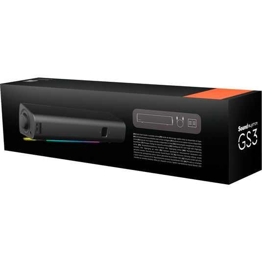 Creative sound blaster gs3 soundbar (zwart)