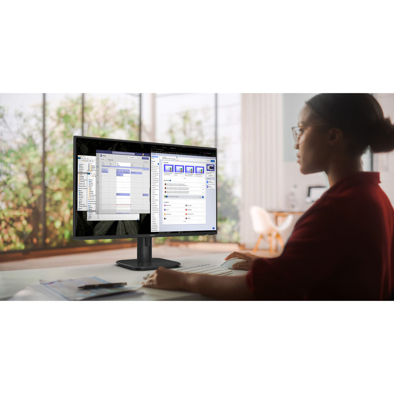 Afbeelding laden in galerijviewer, Philips 24e1n1200a 00 23.8 monitor (zwart, vga, hdmi, displayport, audio, 120 hz)
